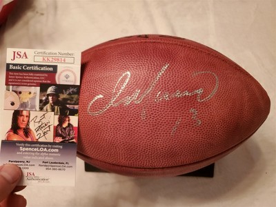 football signed by dan marino value