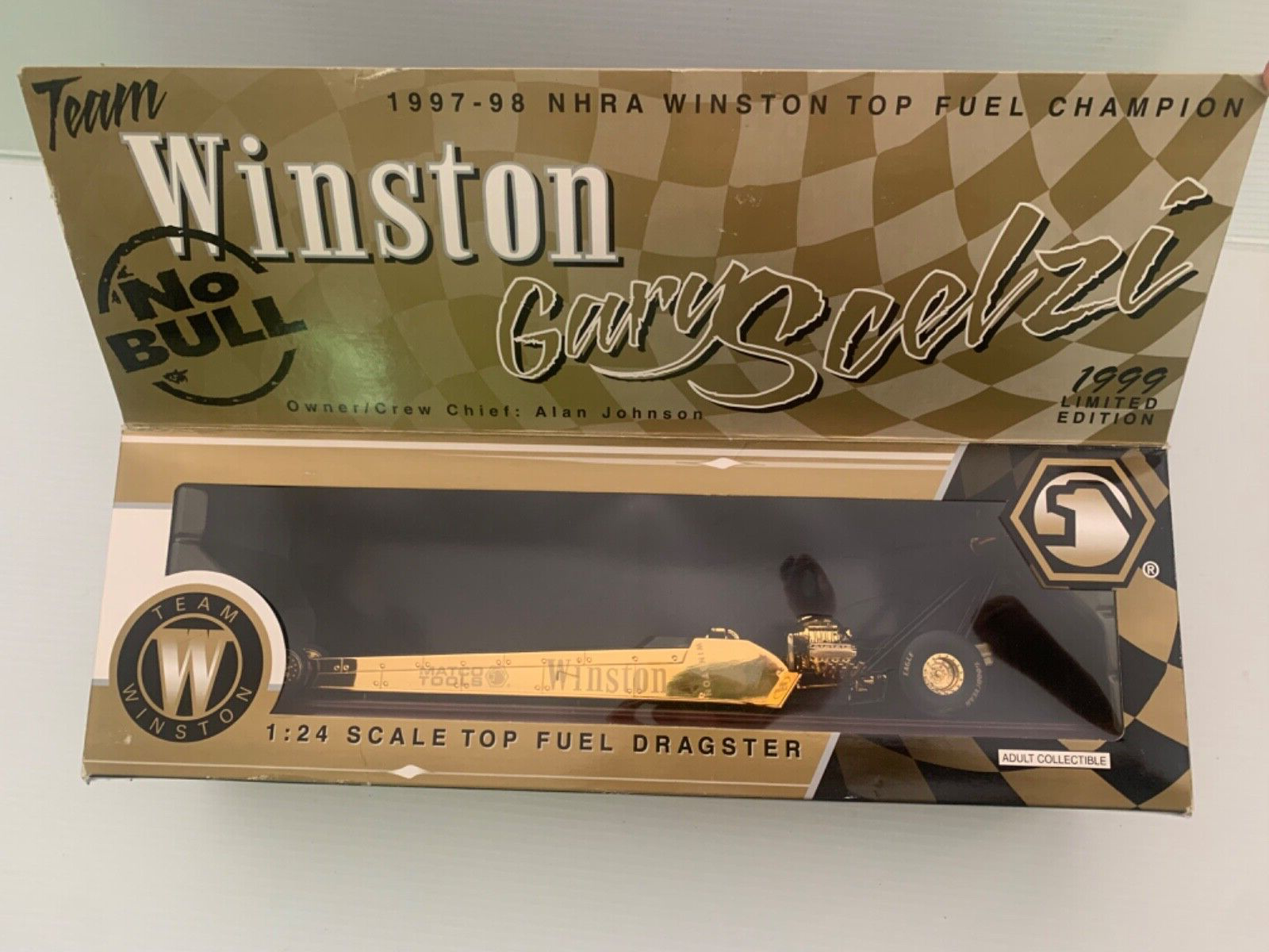Matco Tools Winston Top Fuel Dragster Racing Champions 1:24
