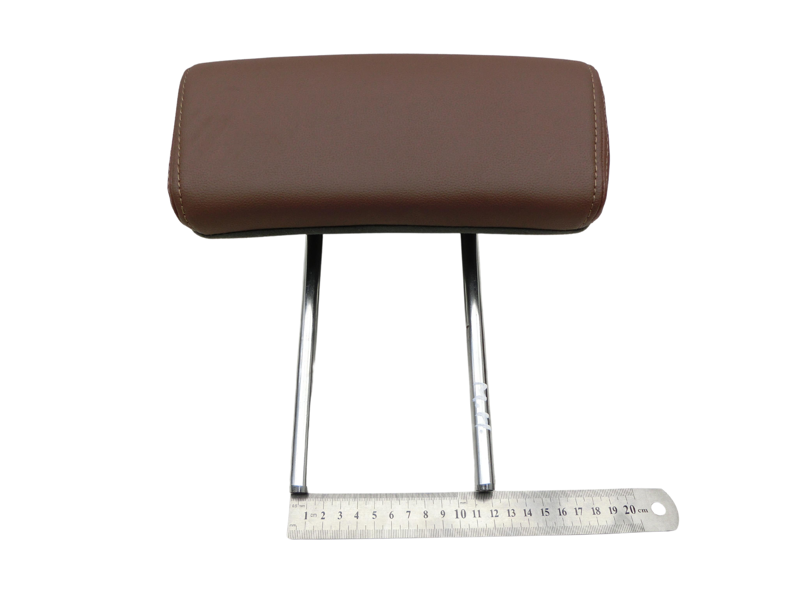 Hyundai IX55 09-11 Leder Kopfstütze Mitte Hinten Pure Leder Braun  - Bild 1