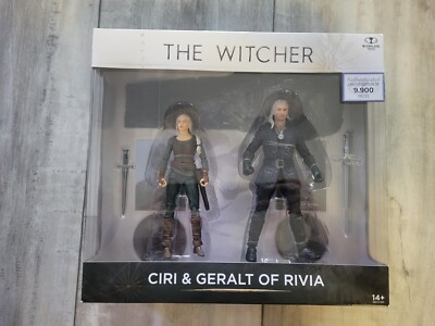 The Witcher Netflix Season 3 Geralt of Rivia and Ciri 2 Pack 7'' Figure Mcfarlane