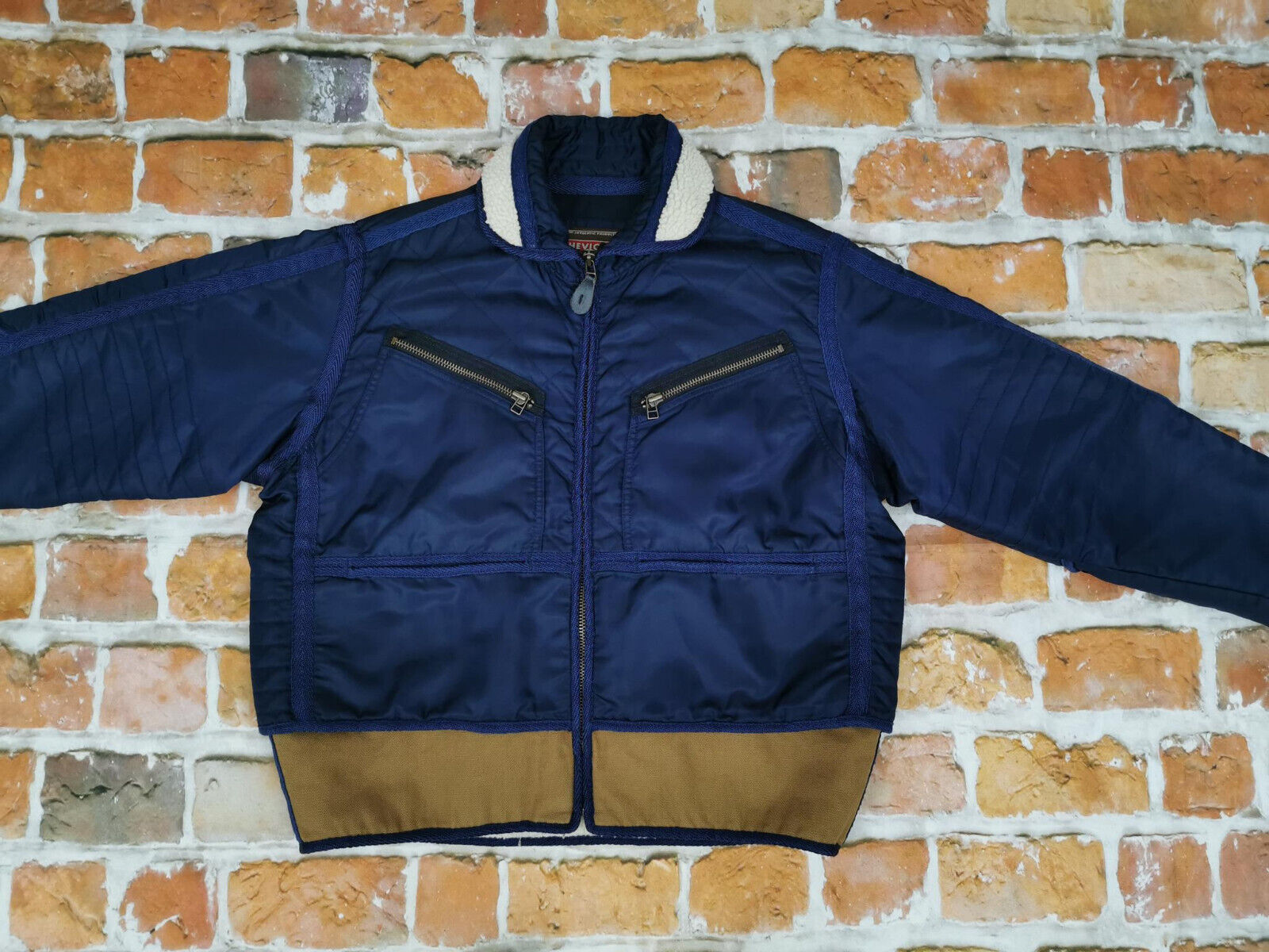 Chevignon Vintage Cosmos Jacket Marine Stock Navy Blue Chevignon Vintage Cosmos Jacket Marine Stock Navy Blue