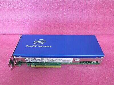Dell Intel Xeon Phi Coprocessor 7120P 16GB 1.238GHz 61 Cor Dell Intel Xeon Phi Coprocessor 7120P 16GB 1.238GHz 61 Cor