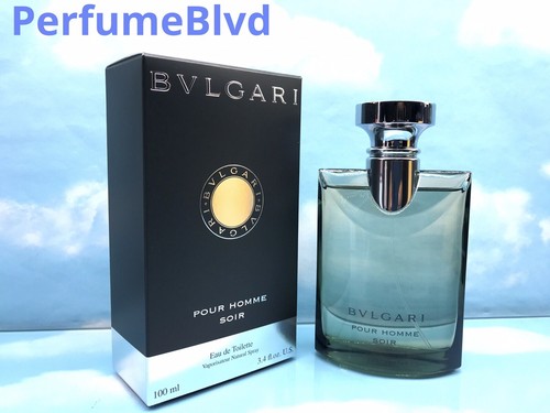 BVLGARI POUR HOMME SOIR 3.4 FL.OZ 100 ML EAU DE TOILETTE