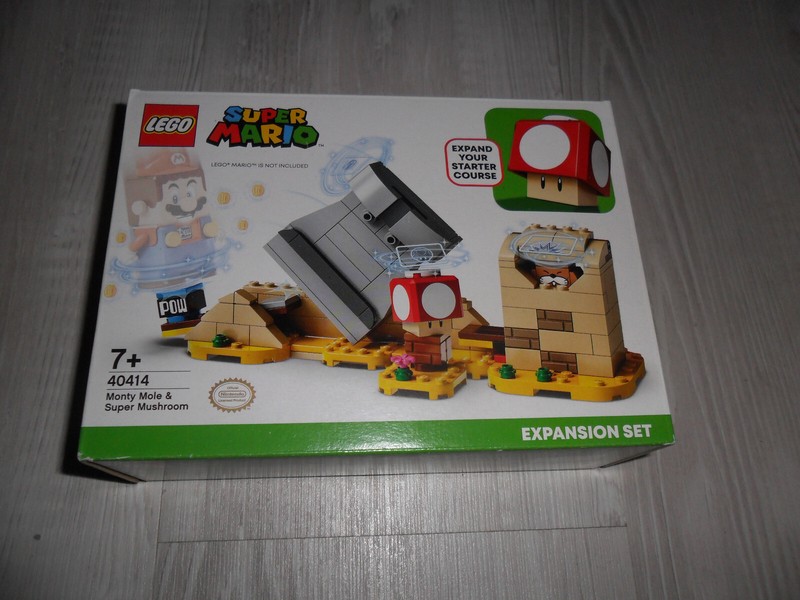 Lego 40414  Super Mario Exp. Monty Mole & Super Mushroom  (Neu & Versiegelt)