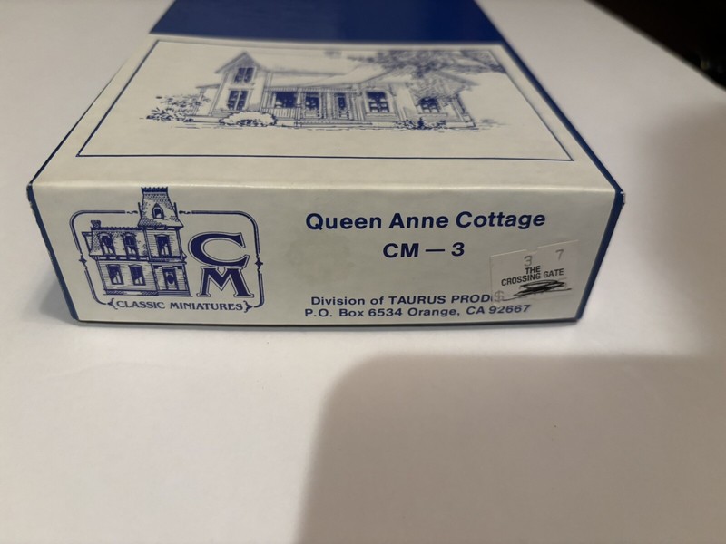 Classic Miniatures HO Scale Kit Queen Ann House CM-3