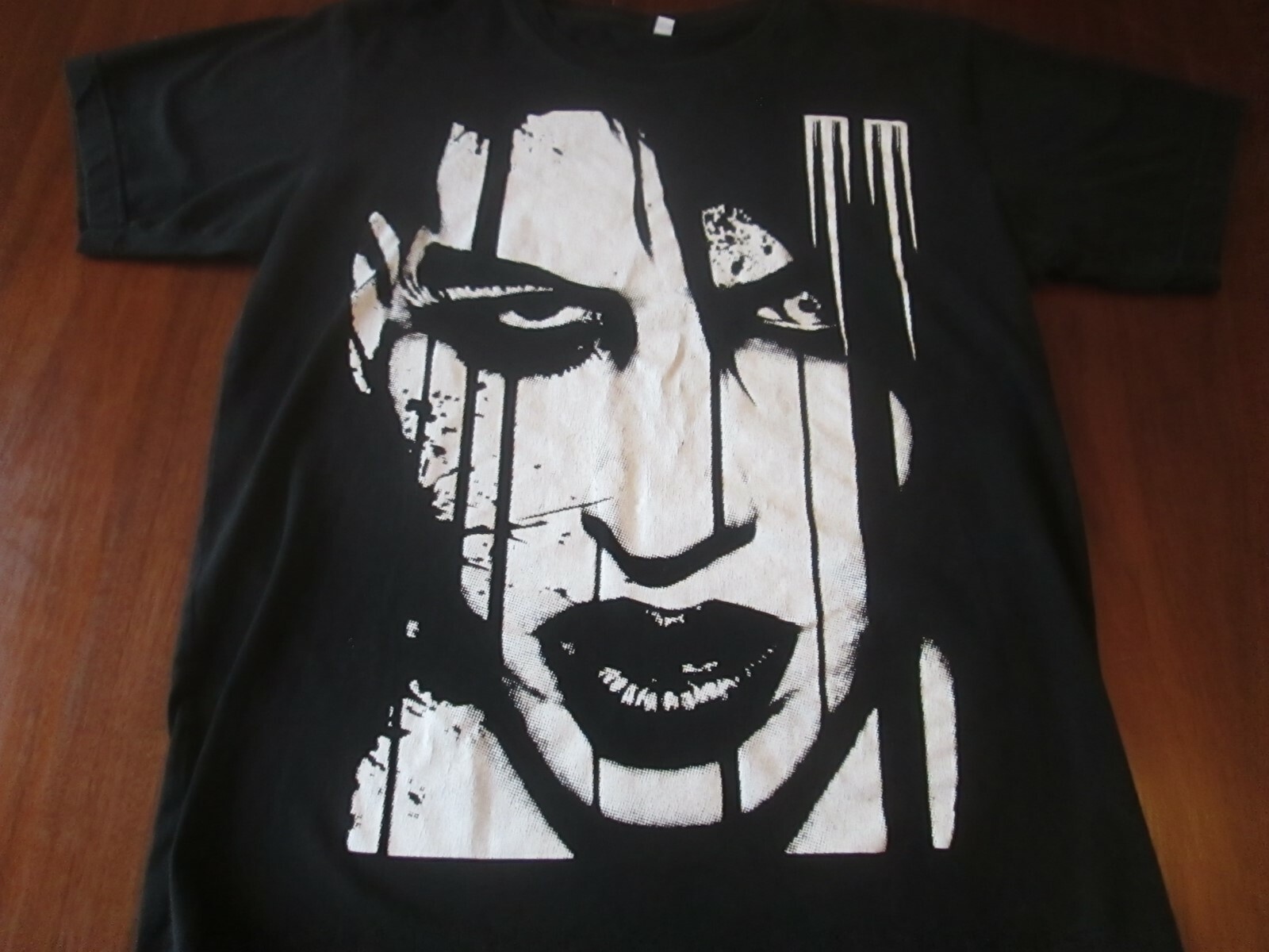 Vintage MARILYN MANSON MM T-Shirt Black Size 38 - Medium Vintage MARILYN MANSON MM T-Shirt Black Size 38 - Medium