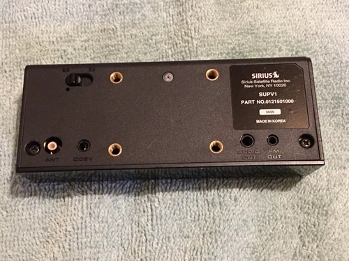 Sirius radio Sirius Sportster Starmate Stratus 3, 4 Car Dock  w/AUX in--RARE