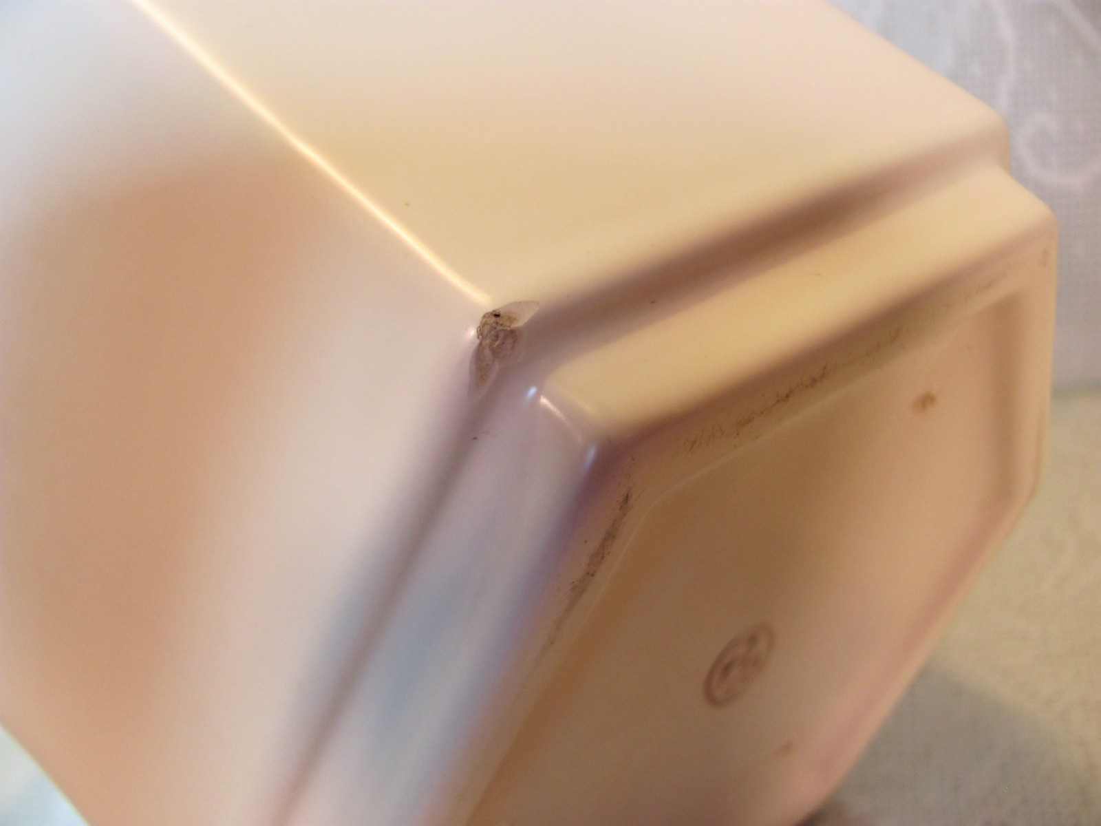 FRANCISCAN Pottery Gladding McBean CAPISTRANO WARE Hexagonal Flower Vase