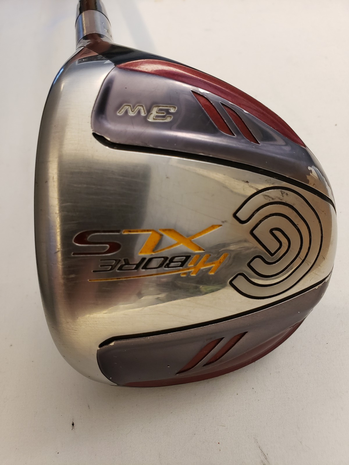 Used Cleveland HiBore XLS -3 Fairway Wood 15* - Fujikura Fit-On Gold Stiff - RH
