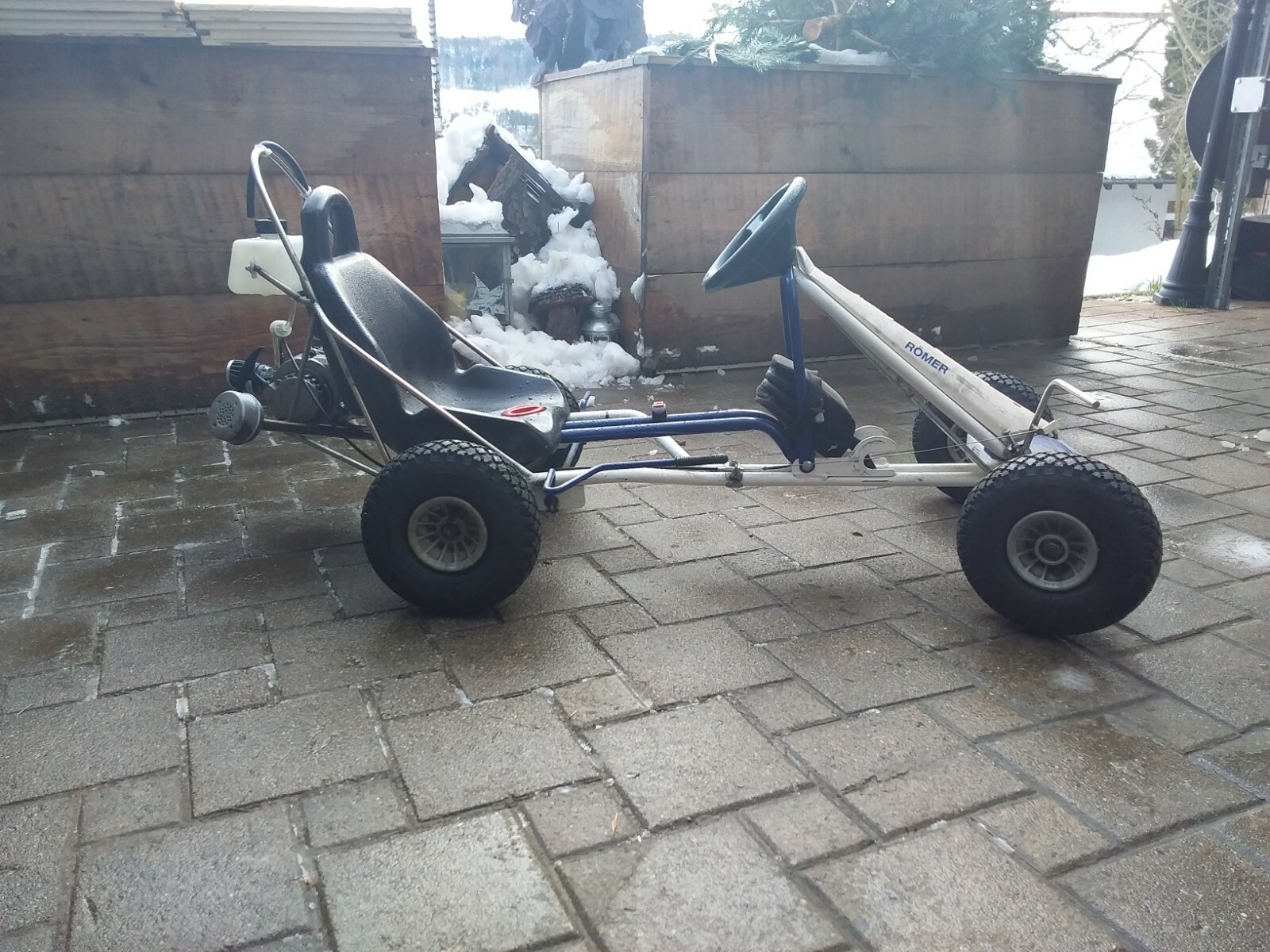 Kettcar mit Motor (Eigen-Umbau)
