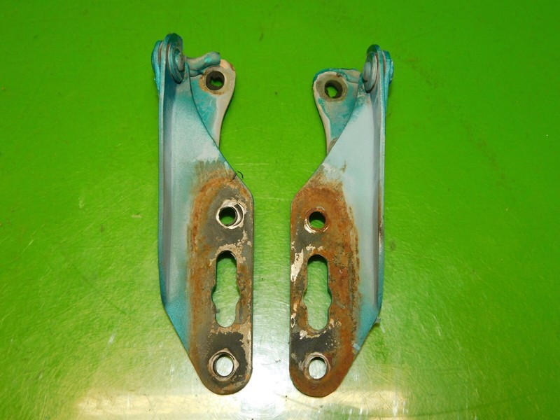 92-95 Civic OEM hood hinges hangers mounts SET left right