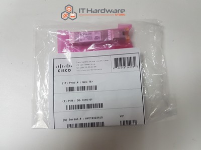 New Sealed Cisco Glc Te Gbic 1000base T Sfp Transceiver Module 30 1475 01 Copper Rj45