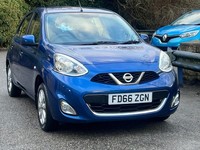 2017 Nissan Micra 1.2 Acenta Hatchback 5dr Petrol Manual Euro 6 (80 ps) +£35 TAX