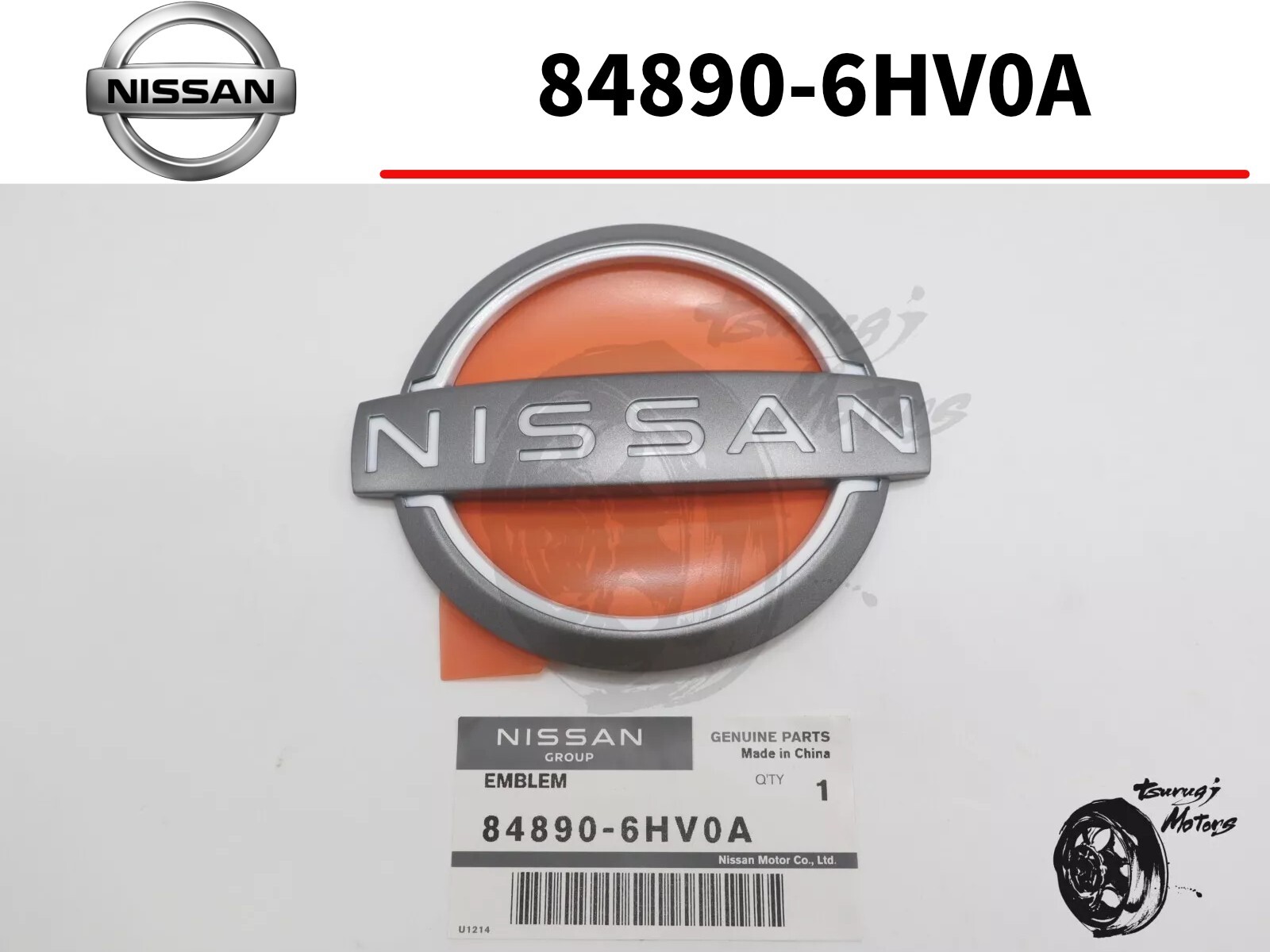 Nissan Genuine R35 GT-R 350Z 2022 New Nissan Emblem Logo OEM