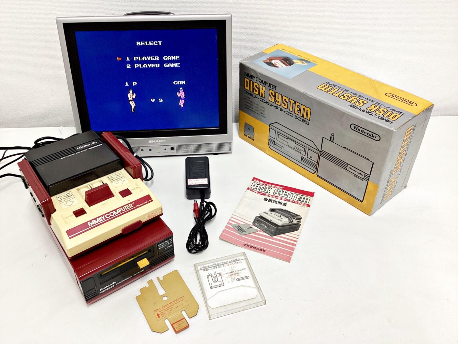Nintendo Famicom Disk System & Famicom Console Set 238 Boxed Nintendo Famicom Disk System & Famicom Console Set 238 Boxed