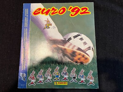 PANINI EMPTY ALBUM VIDE EURO 92 1992 SWEDEN FOOT  ETAT D'USAGE NOT MINT RARE