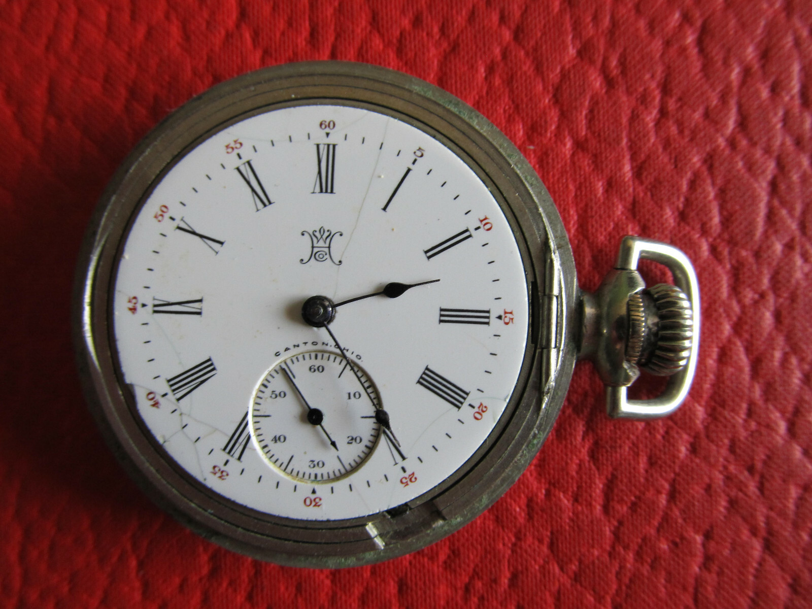Gen'l Stark Pocket Watch 12S Running