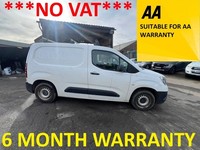 2019 Vauxhall COMBO CARGO 2000 1.6 Turbo D 75ps H1 Edition Van PANEL VAN Diesel 