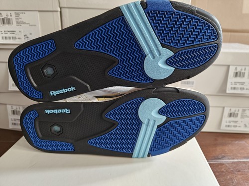 Pre-owned Reebok Maison Margiela Pump Tz Twilight Zone Deadstock White Blue Aged Fz5735