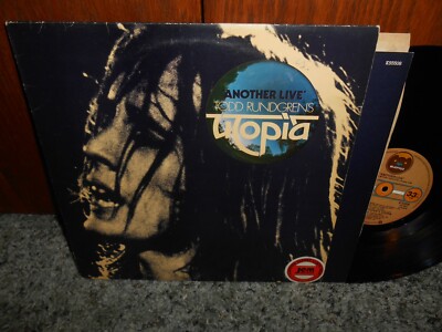 Todd Rundgren's Utopia - Another Live Bearsville JEM IMPORT LONDON ROCK LP