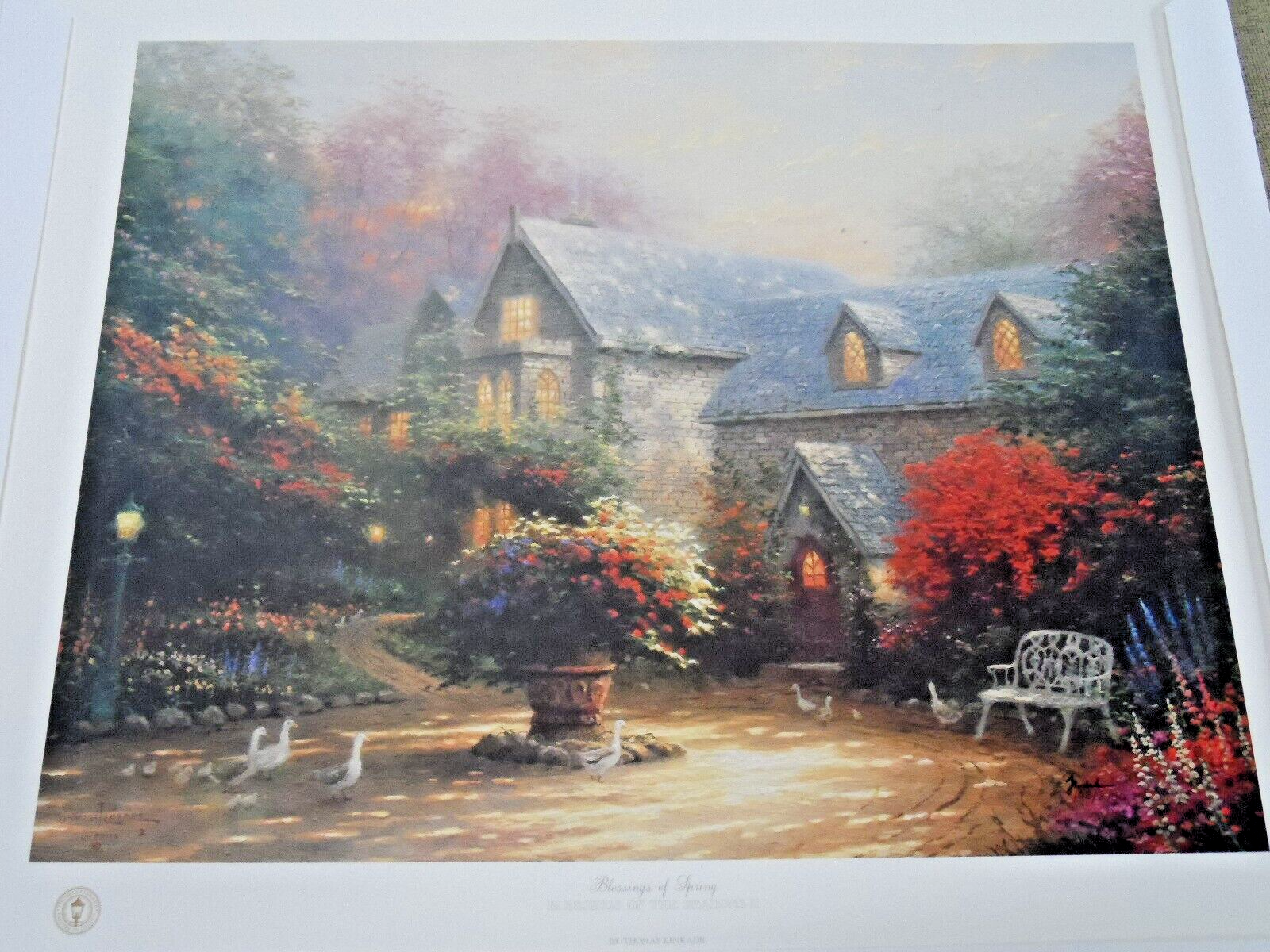 Salmos ジクレー プリント Thomas Kinkade 