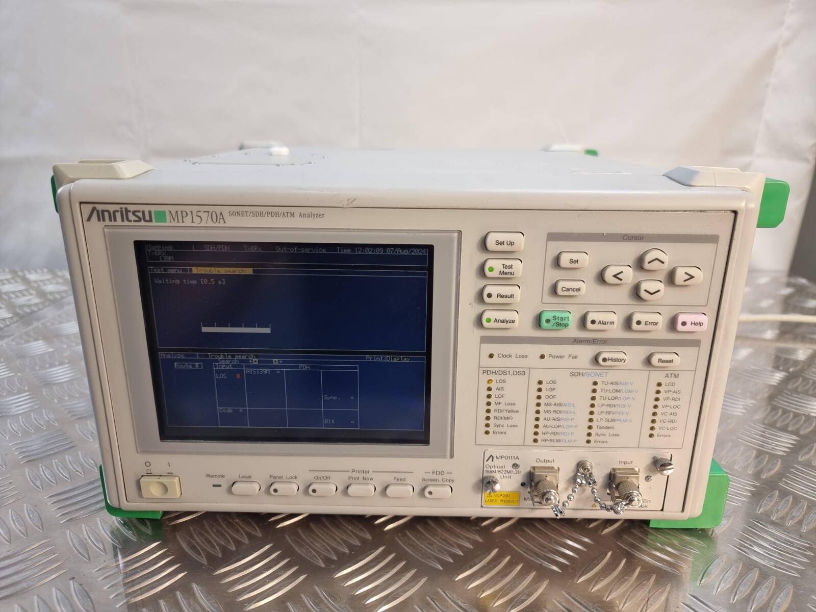 Anritsu MP1570A SONET SDH PDH ATM Analyzer MU150010A+MP0113A付
