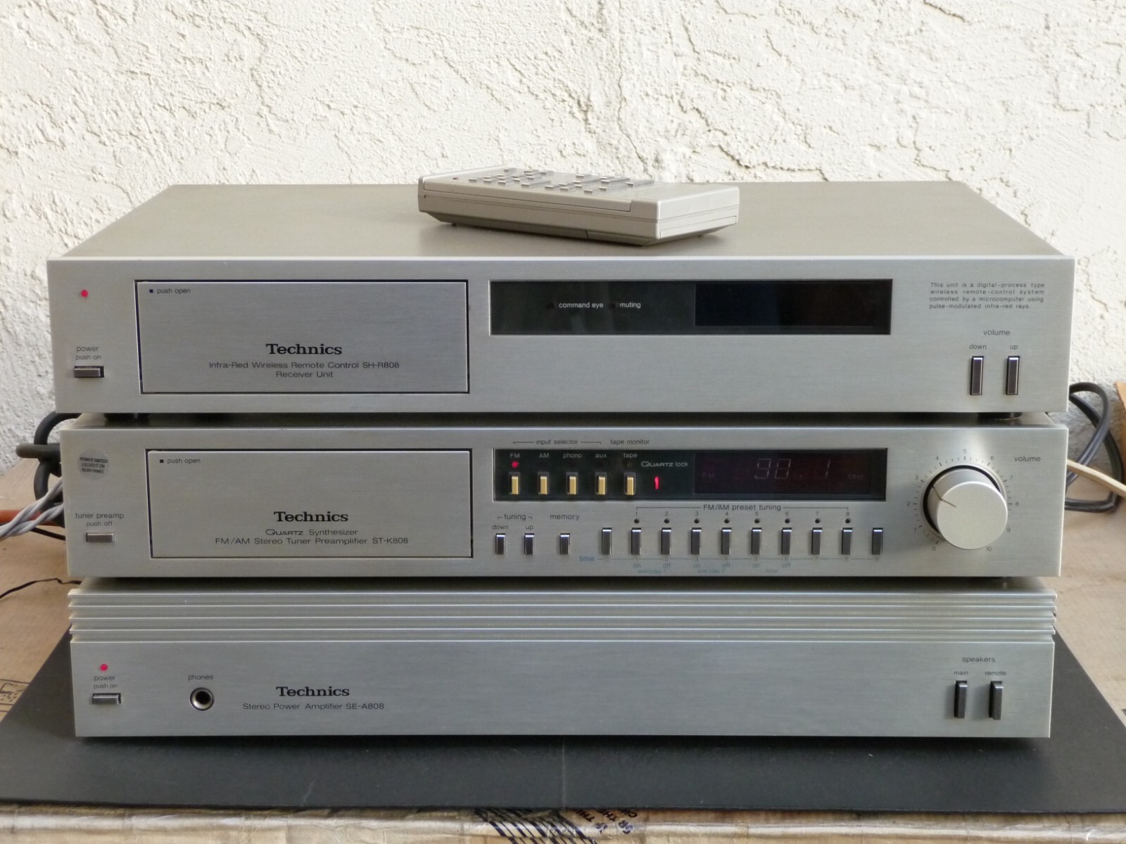 Technics - Tuner Stereo FM⁄AMチューナー FM⁄AM Vintage Quality AM