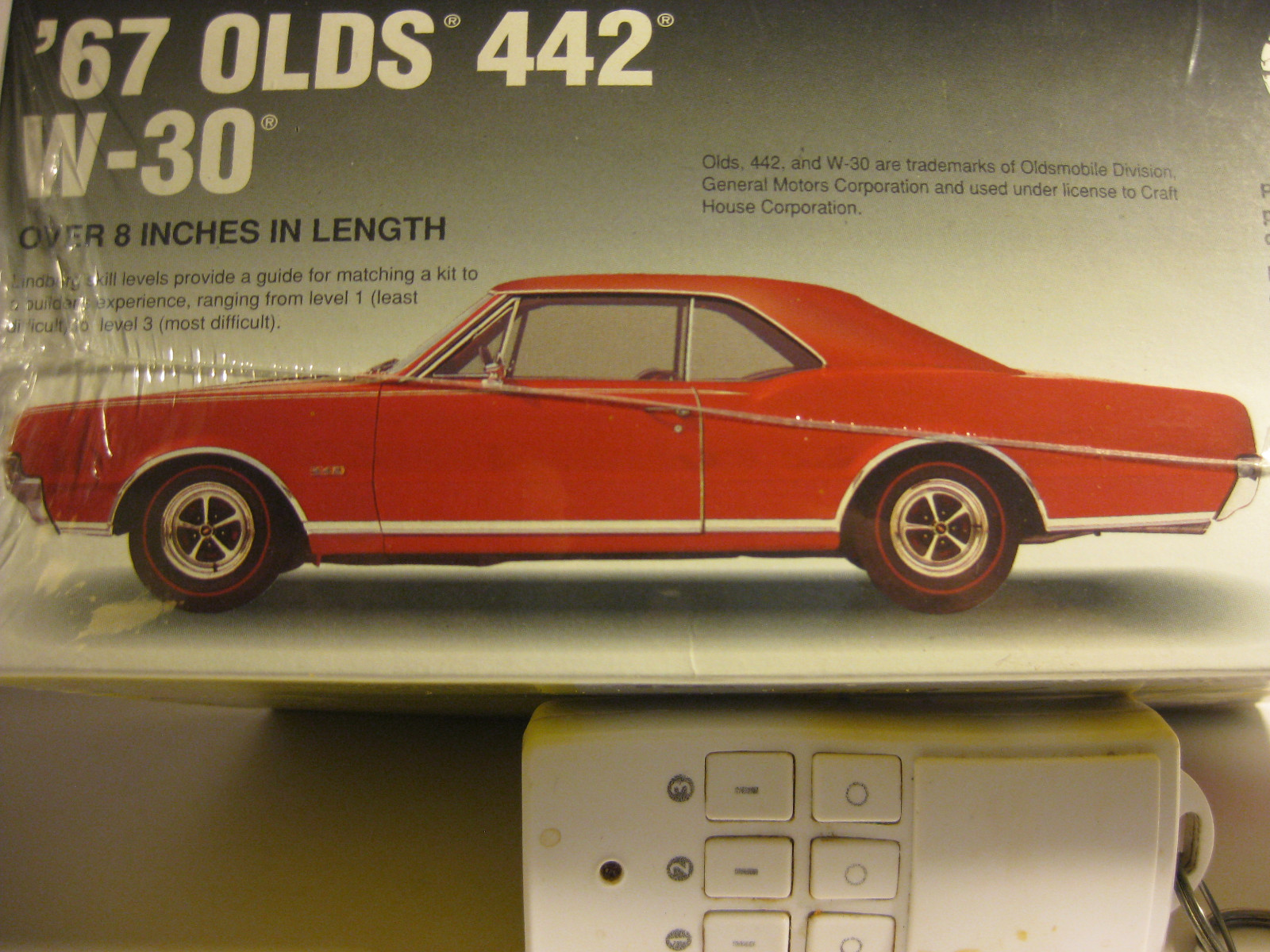 Lindberg 1967 Olds 442 W-30 1/25 skill level 2 Factory Sealed
