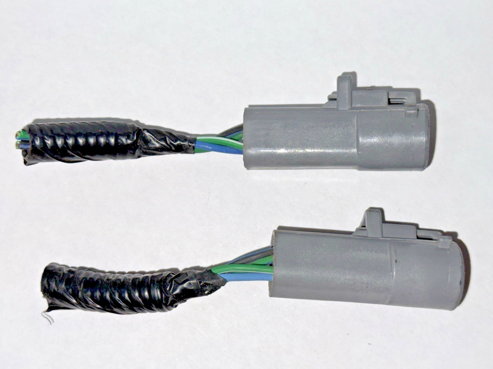 2 ~ GROTE 4-Pin Male end GROTE 01-6868-82 WIRED ADAPTER PLUG 2 ~ GROTE 4-Pin Male end GROTE 01-6868-82 WIRED ADAPTER PLUG