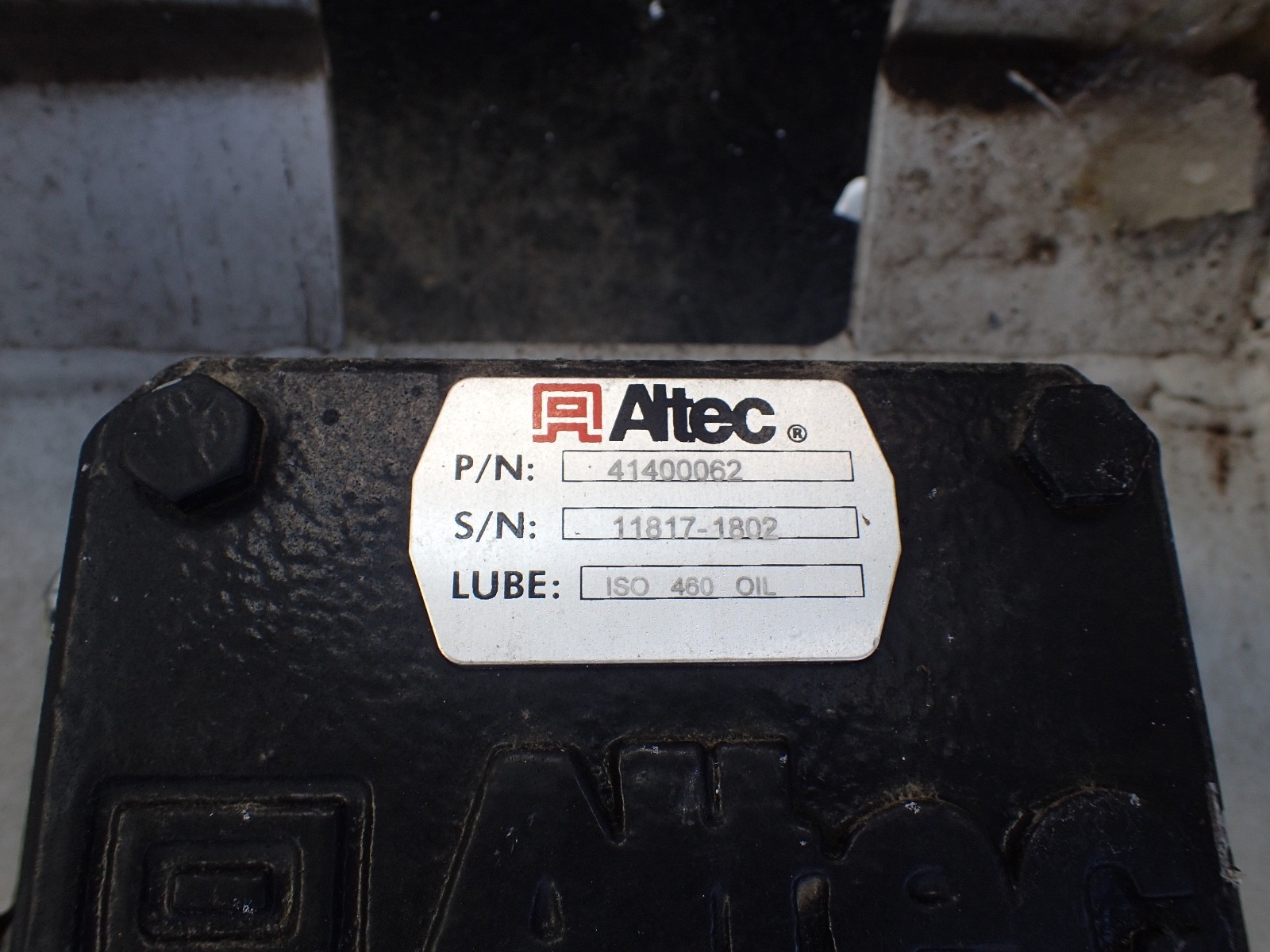 Altec Utility Rear End