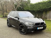 2016 [16] BMW X5 3.0 DIESEL M SPORT AUTO 30D SUV ULEZ 7 SEATER BLACK