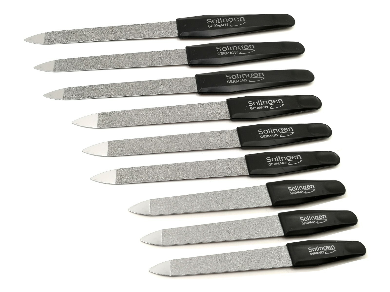 Profi Nagelfeile Solingen Nagelfeilen Saphir Feilen Feile Set Metall 1-9 Stück