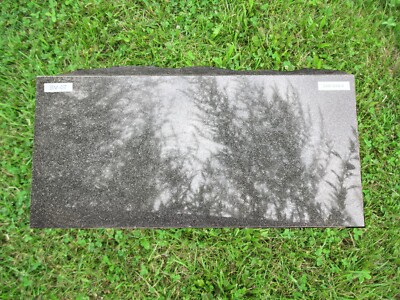 Bevel Granite Stardust Black Monument 24x12x8-6  BV-07