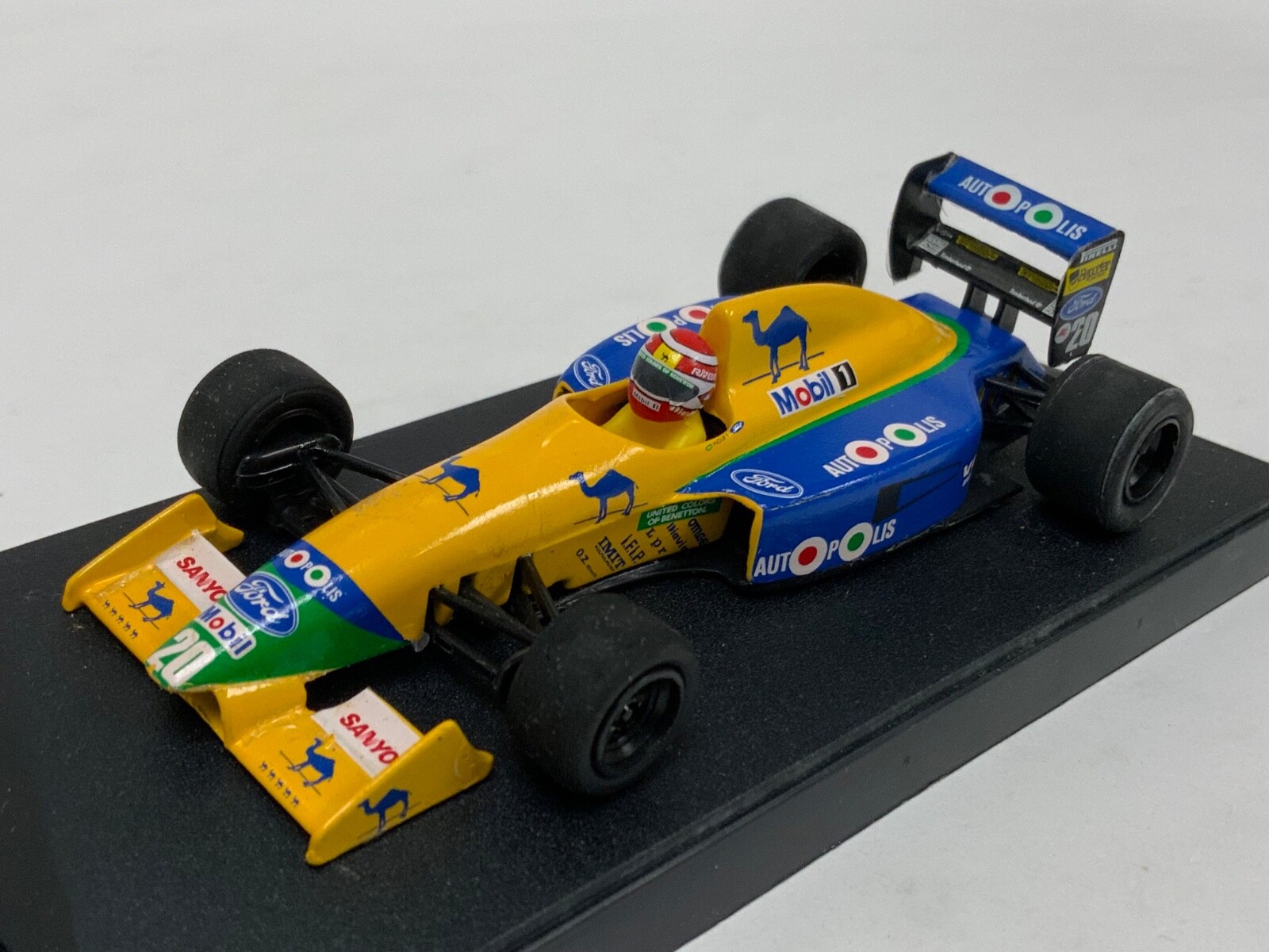 1/43 ONYX Formula 1 Benetton Ford B191 from 1991 of Nelson