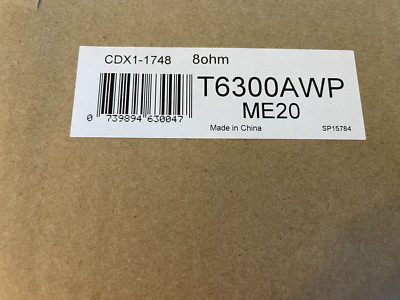 DRIVER TWEETER CELESTION CDX1-1748 1'' 60W 8 OHMS T6300A