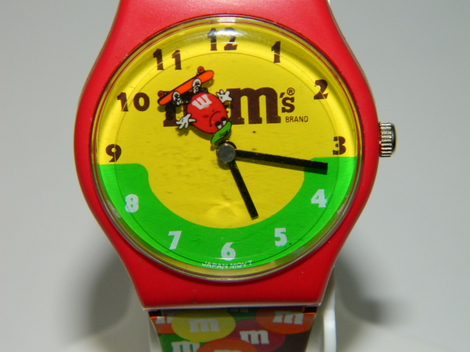 エムアンドエムズ クロック 巨大時計 M&Ms アメリカ アメトイ f66B M&M's Wristwatch Fun Collectors Watch 1994 Analog Watch | eBay