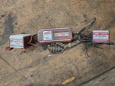MSD 6A 6200 W/ Tach Adapter 8920 & W/ 8680 Timing Control