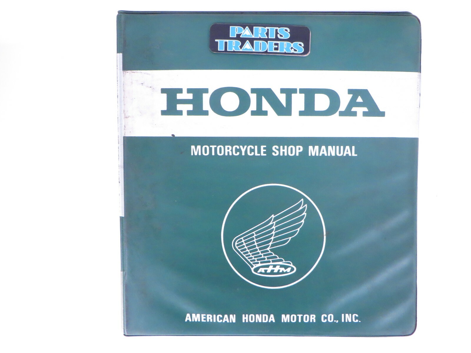 Genuine Honda Dealer Service Manual Binder (EMPTY) Green 7 Ring Motorcycle/ATV