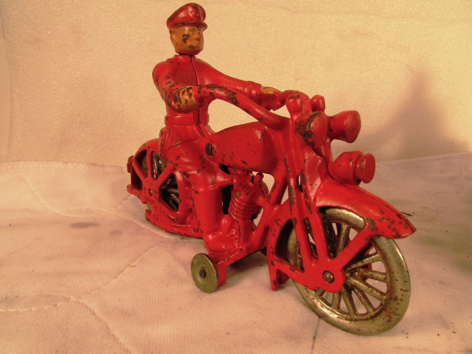 hubley harley swivel head motorcycle