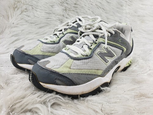 よん NEW BALANCE 606 Womens Size 8 WW606GG Gray White Green All