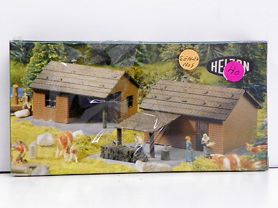 HELJAN HO U/A ''COTTAGES'' PLASTIC MODEL KIT #1792
