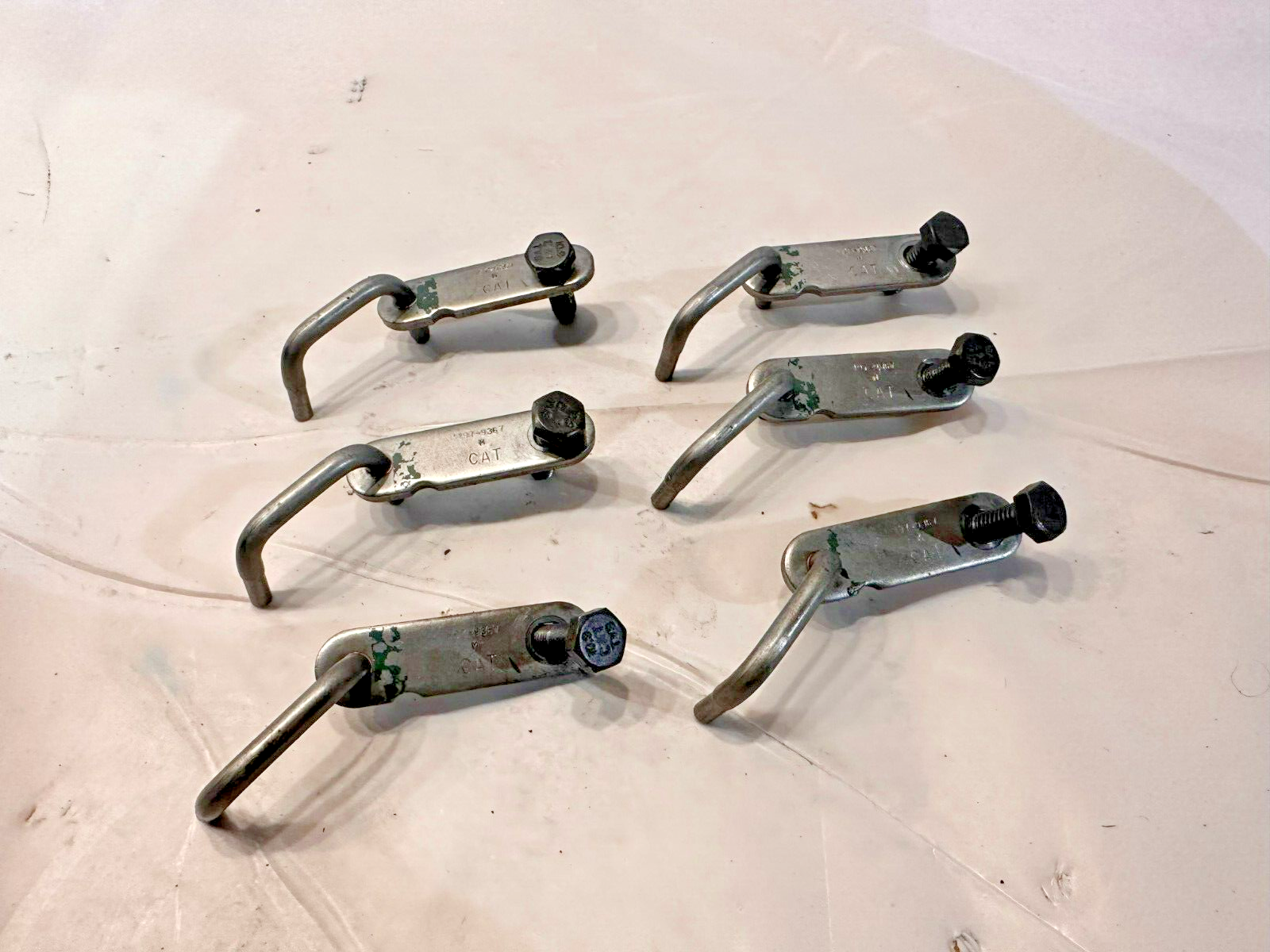 9/15 D 3166 Set of 6 PISTON COOLING NOZZLES for Caterpillar® CAT C9 (197-9367