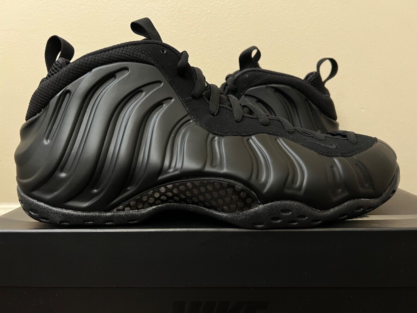 2023 Nike Air Foamposite One 'Anthracite' Black Size 8-14 2023 Nike Air Foamposite One 'Anthracite' Black Size 8-14
