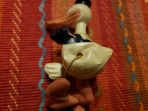 Vintage 1930's Celluloid Long Billed Donald Duck Walt Disney Arms & Legs Strung