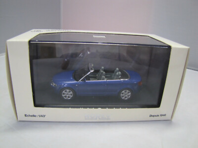 Norev 830005 Audi A4 Cabriolet Blau 1:43