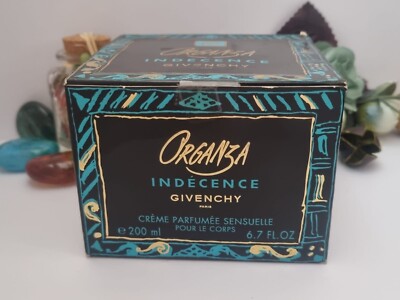 Organza Indécence  Givenchy Sensual Body Cream 200ml,  Vintage.