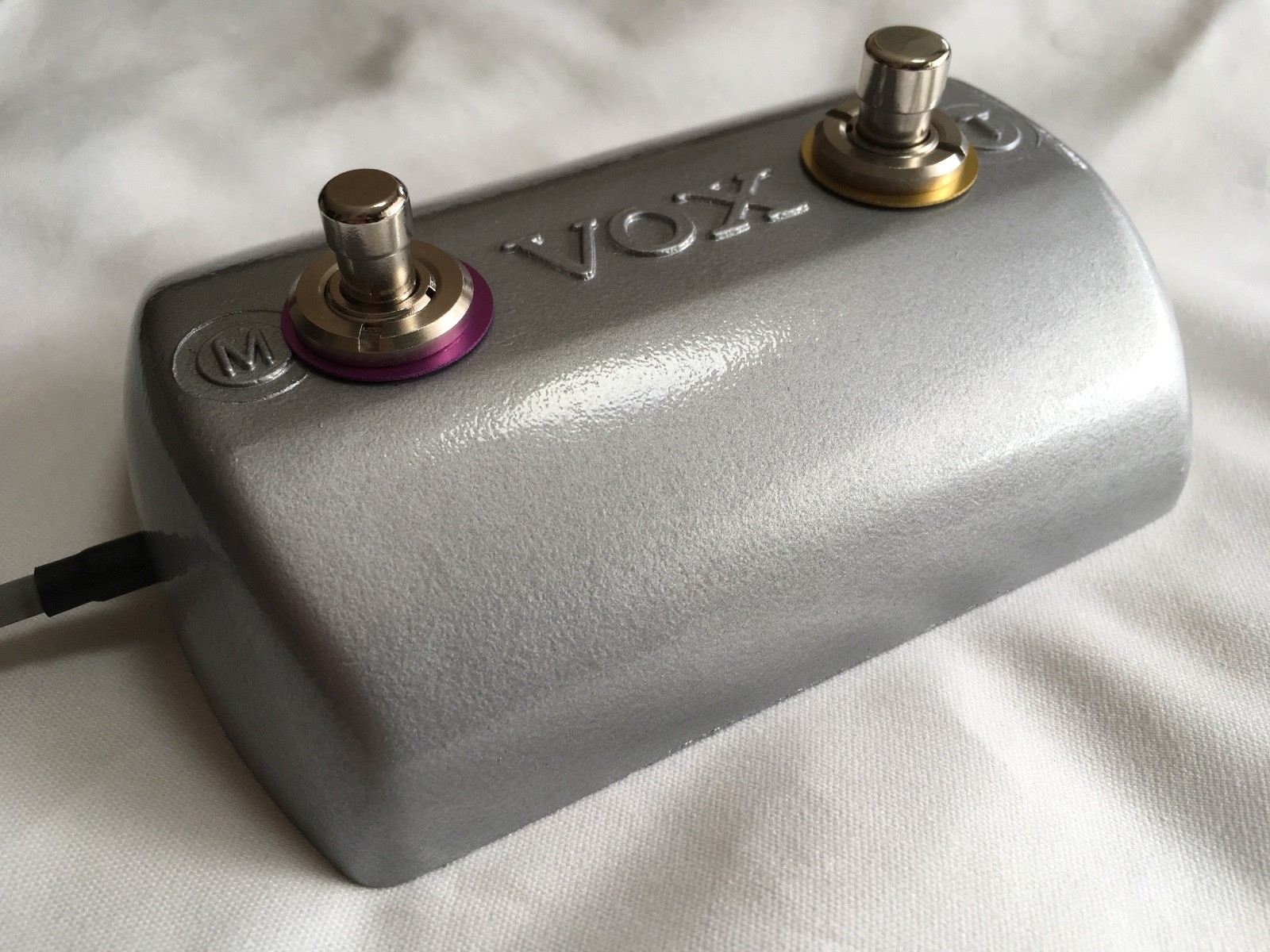 Vox Vintage 2 Button Foot Switch (Trem & MRB) Refurbished for Pacemaker V1021-2