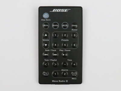 USED Bose Wave Radio III Remote Control Lifestyle 28 or 35 Media Center AV28