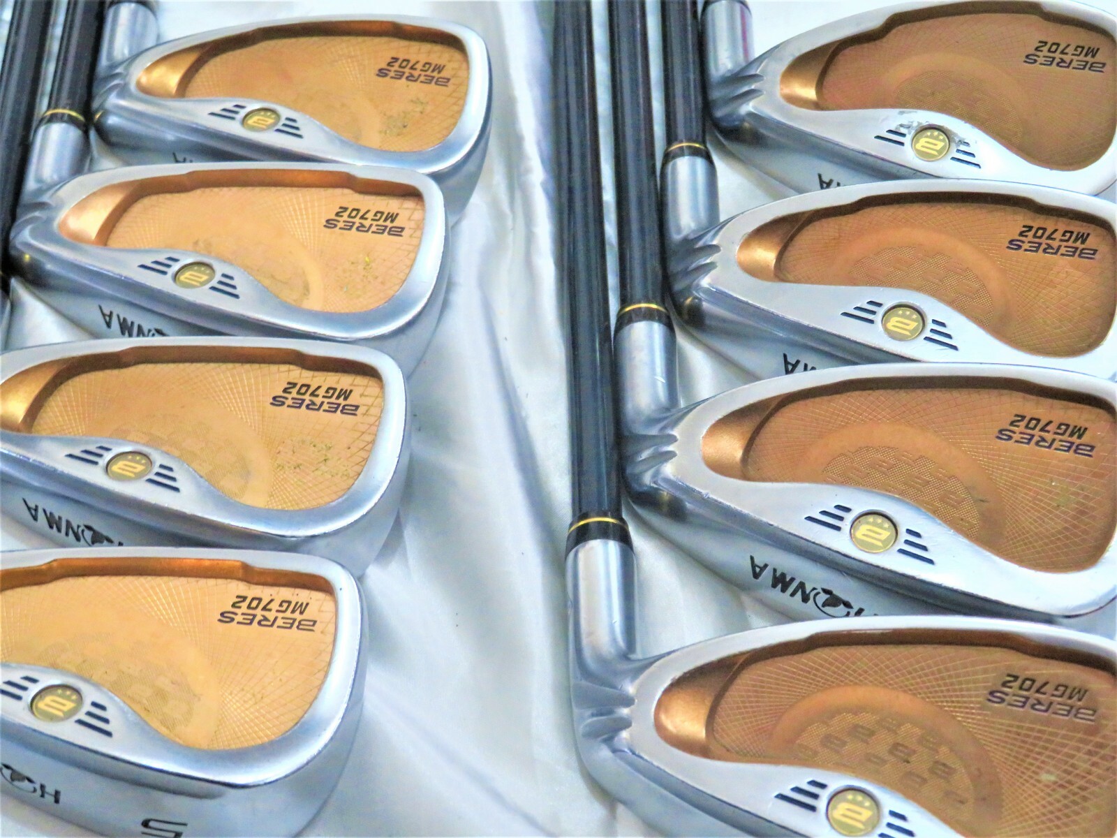 3STAR Gold HONMA BERES MG702 5-SW 8PC R-FLEX IRONS SET GOLF