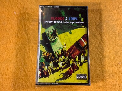 C6-45 BLOODS & CRIPS Bangin  On Wax 2 .. SEALED .. PARENTAL ADVISORY .. 1994